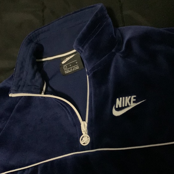 Nike Velour Track Jacket. - Picture 2 of 6